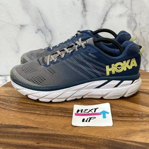 Hoka One One Womens Clifton 6 Ensign Blue Comfort Road Running Shoes Size US 12